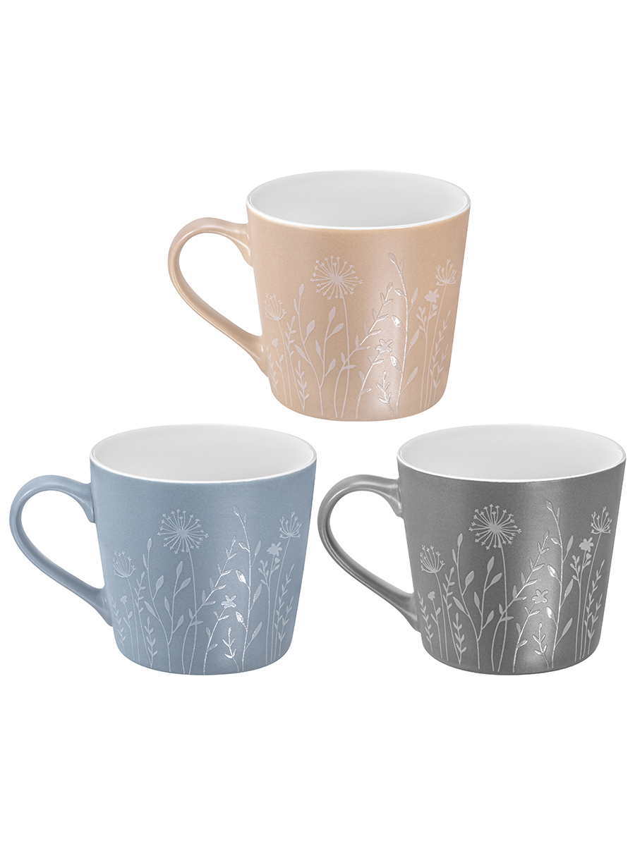 Набор кружек 3 пр. 400 мл 13*9,5*9 см