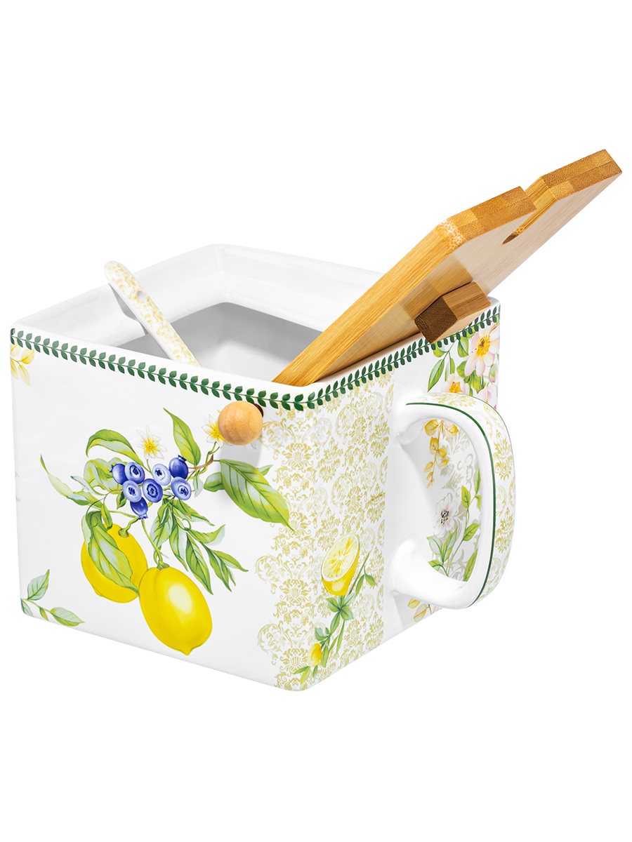 Банка д/сыпучих прод. 1 л 16,5х15,5х11,5 см