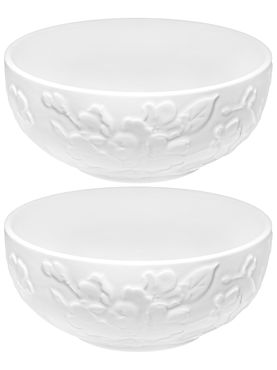 Набор 2 салатников 600 мл 15*15*6,5 см