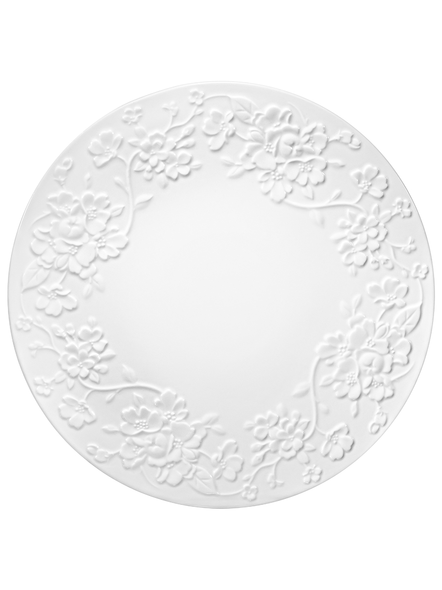 Блюдо для торта на ножке 25,5*25,5*8 см