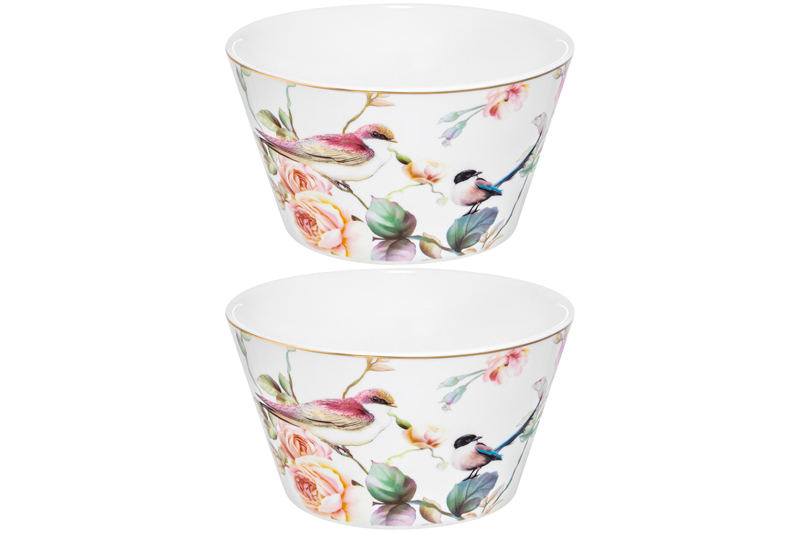 Набор 2 салатников 600 мл 13*13*7,5 см