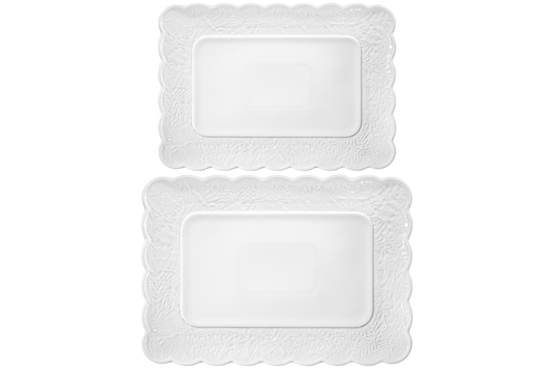 Набор из 2 блюд - Блюдо 31,5*21,5*2 см + Блюдо 36*23,5*2,5 см