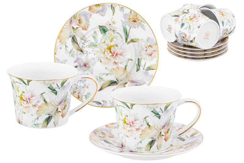 Чайный набор 12 пр. 270 мл 12,5*9,5*7 см