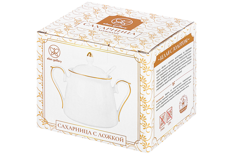 Сахарница 400 мл 15*10*11,5 см