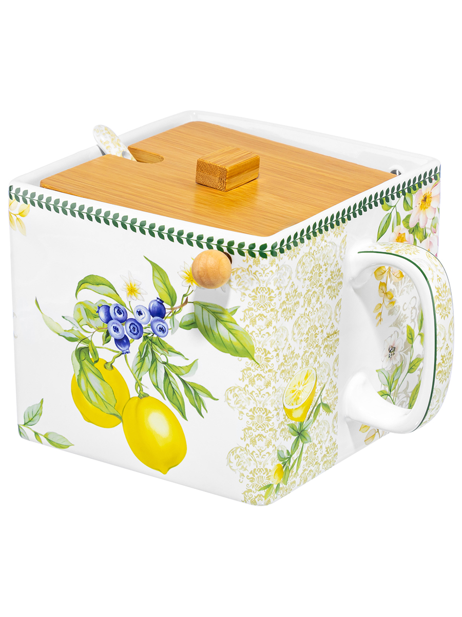 Банка д/сыпучих прод. 1 л 16,5х15,5х11,5 см