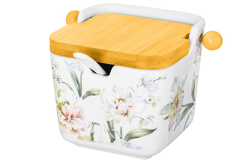 Банка д/сыпучих продуктов 250 мл 12*9,5*9 см