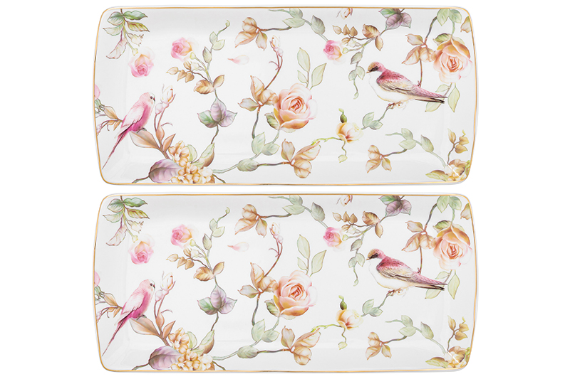 Набор 2 блюд 25*11,5*1,5 см