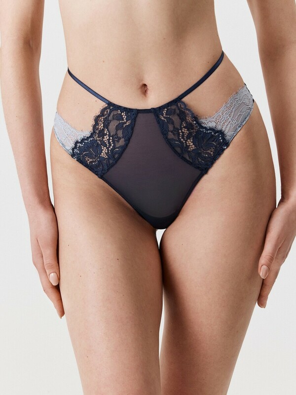 Трусы стринги с высокой талией жен. Gaska