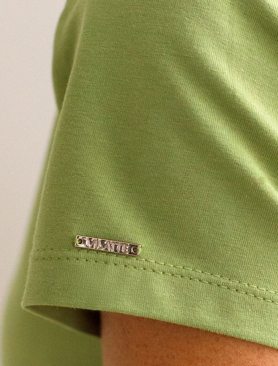 Футболка из премиального хлопка с эластаном