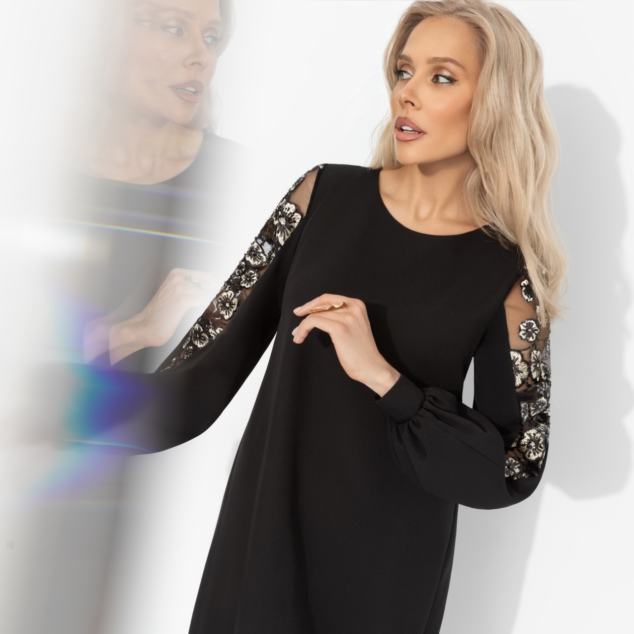 Платье с вышивкой, Секрет любви (шик)