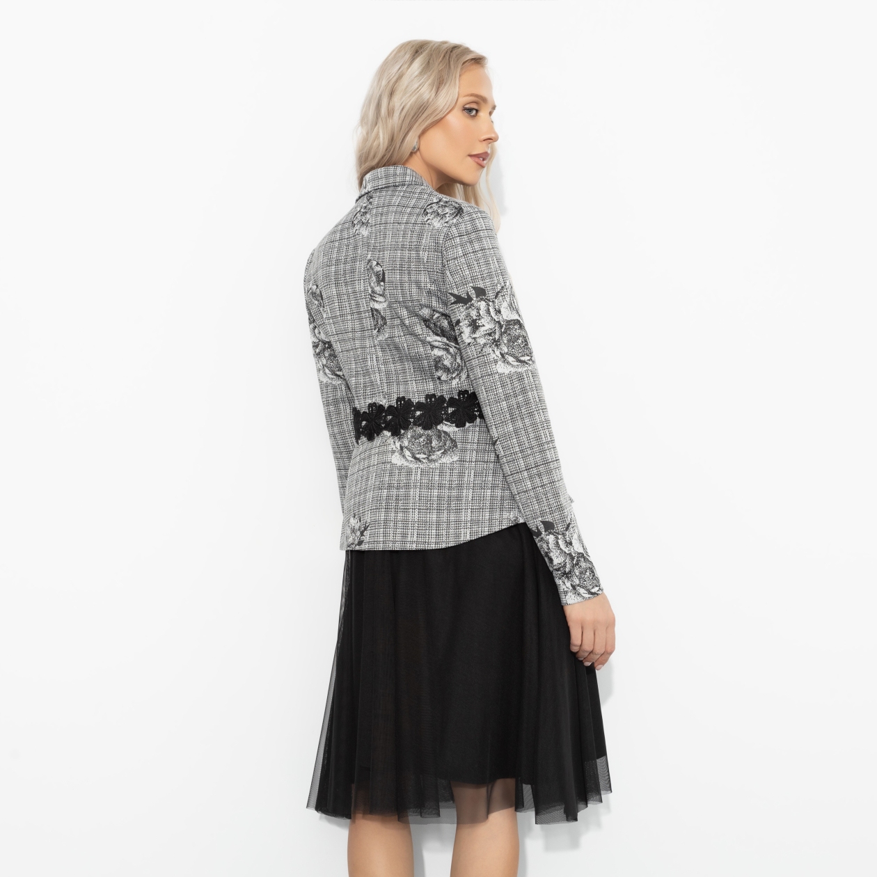 Костюм с юбкой в стиле Диор, Восхищаюсь тобой (2 в 1, new)