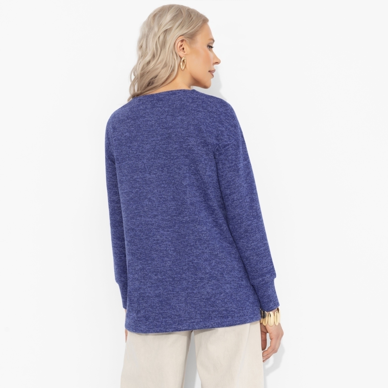 Лонгслив из мягкого трикотажа, Мелодия цвета