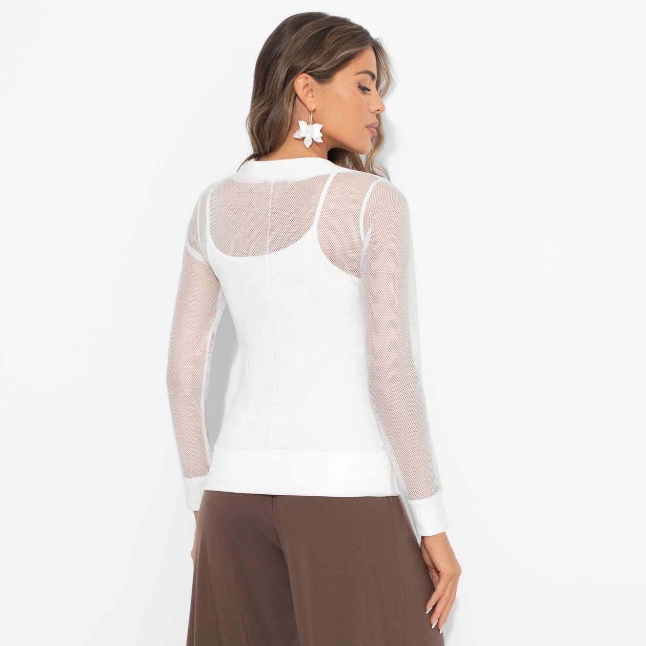 Лонгслив полупрозрачный, Секретное оружие гардероба