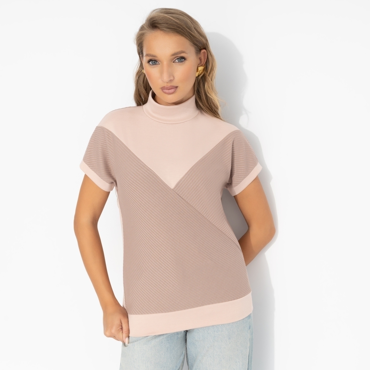 Водолазка из фактурного трикотажа, Нота нежности