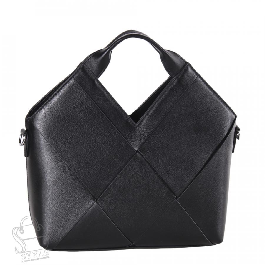 Сумка женская кожаная 6606VG black Vitelli Grassi