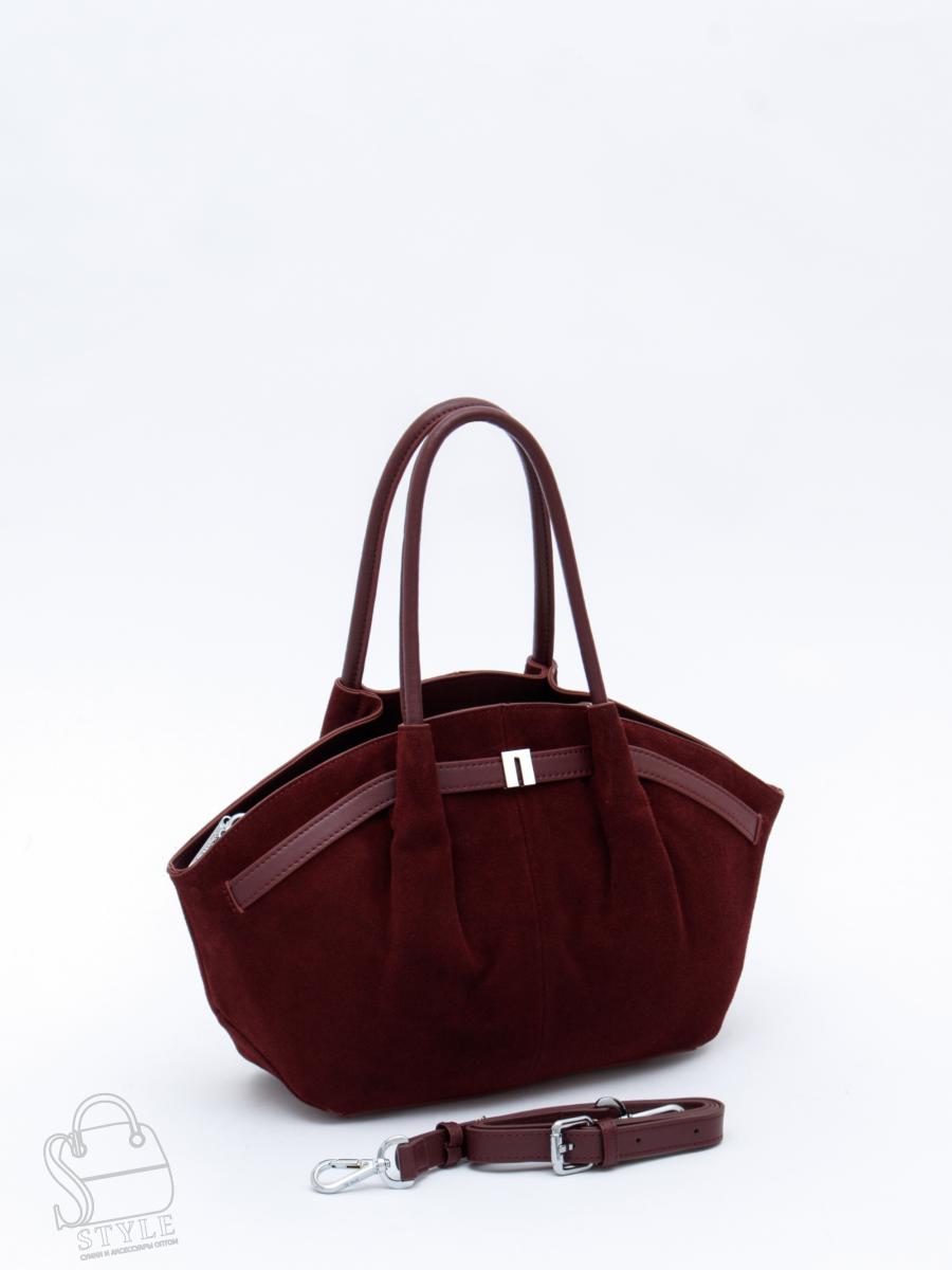 Сумка женская кожаная 2346YF angola red Polina&Eiterou в Новосибирске