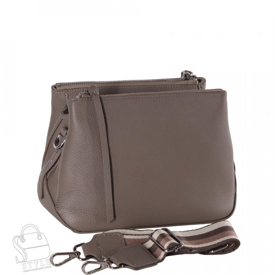 Сумка женская кожаная 79022NN gray Natale Navetta