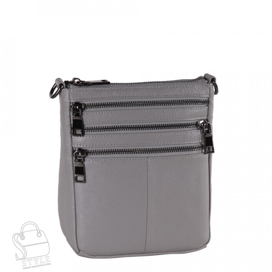 Сумка женская кожаная 719NN l.gray Natale Navetta