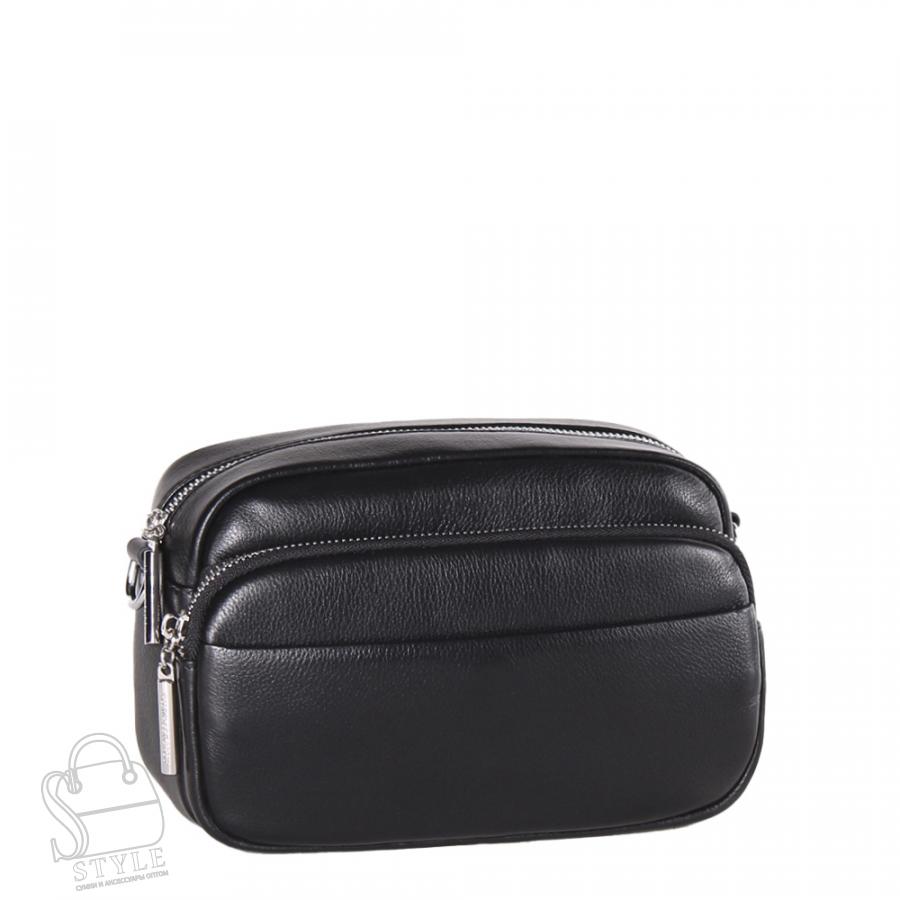 Сумка женская кожаная 941-1TH black Polina&Eiterou