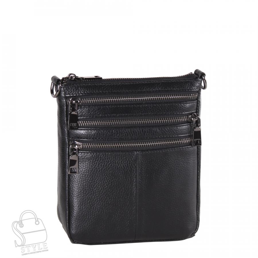 Сумка женская кожаная 719NN black Natale Navetta