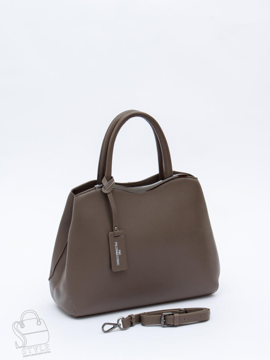 Сумка женская кожаная 9844Y d.apricot Polina&Eiterou в Новосибирске