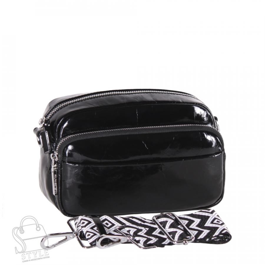 Сумка женская кожаная 941-1TH black Polina&Eiterou