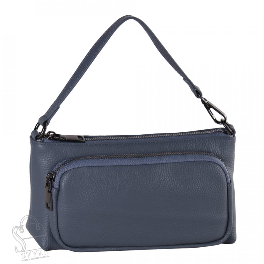 Сумка женская кожаная 9034NN blue Natale Navetta