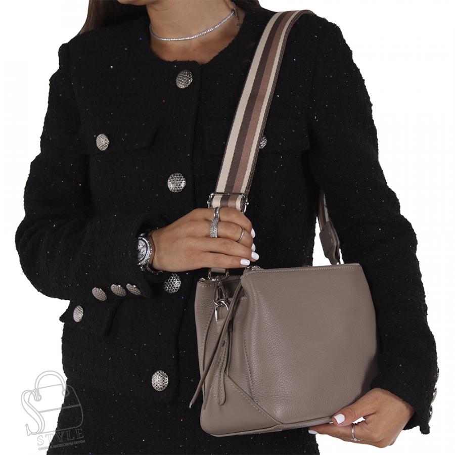 Сумка женская кожаная 79022NN gray Natale Navetta