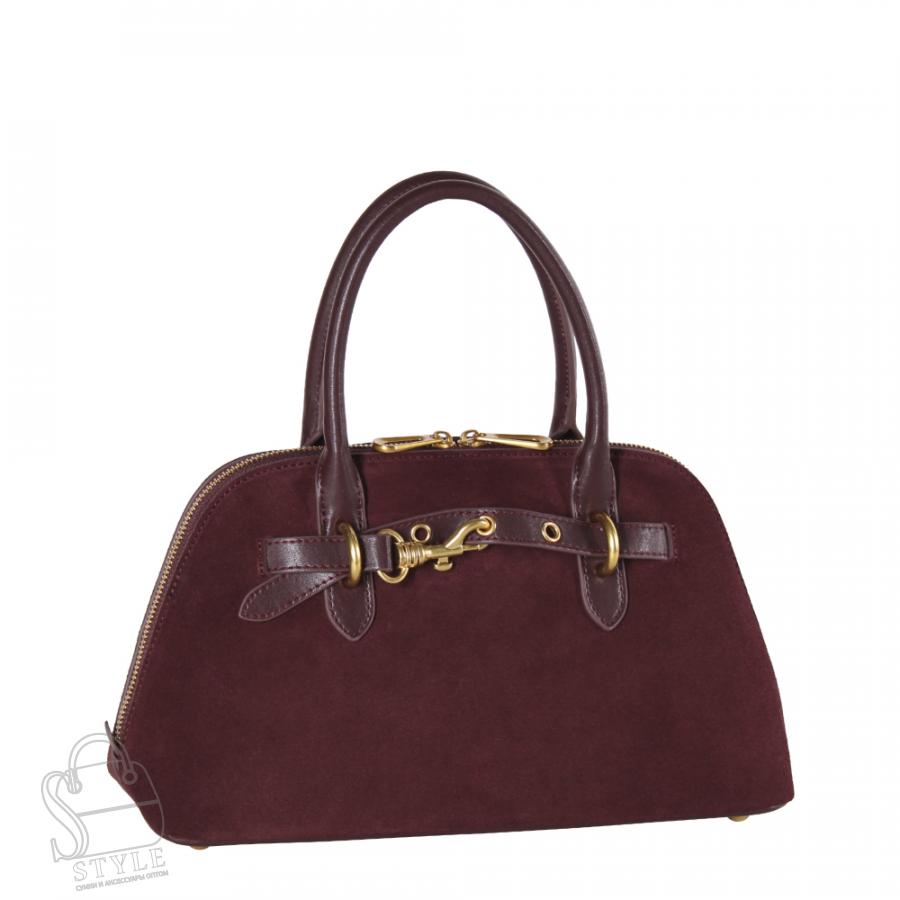 Сумка женская кожаная 6126QAA red Polina&Eiterou в Новосибирске