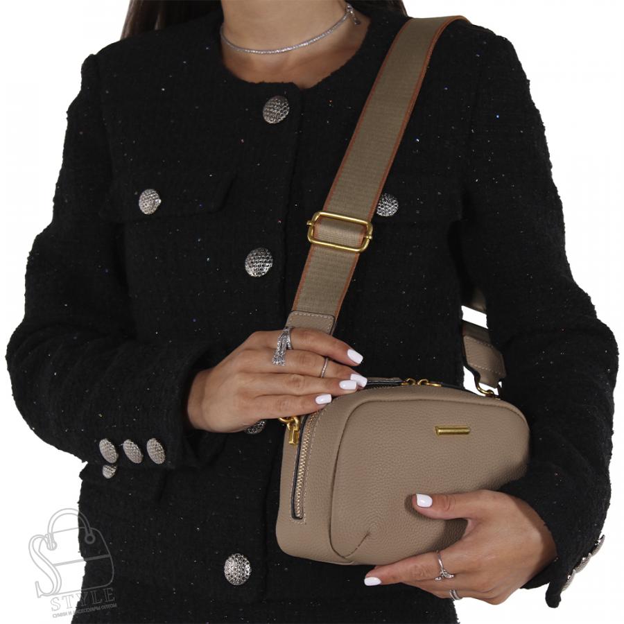 Сумка женская кожаная 8716NN camel Natale Navetta