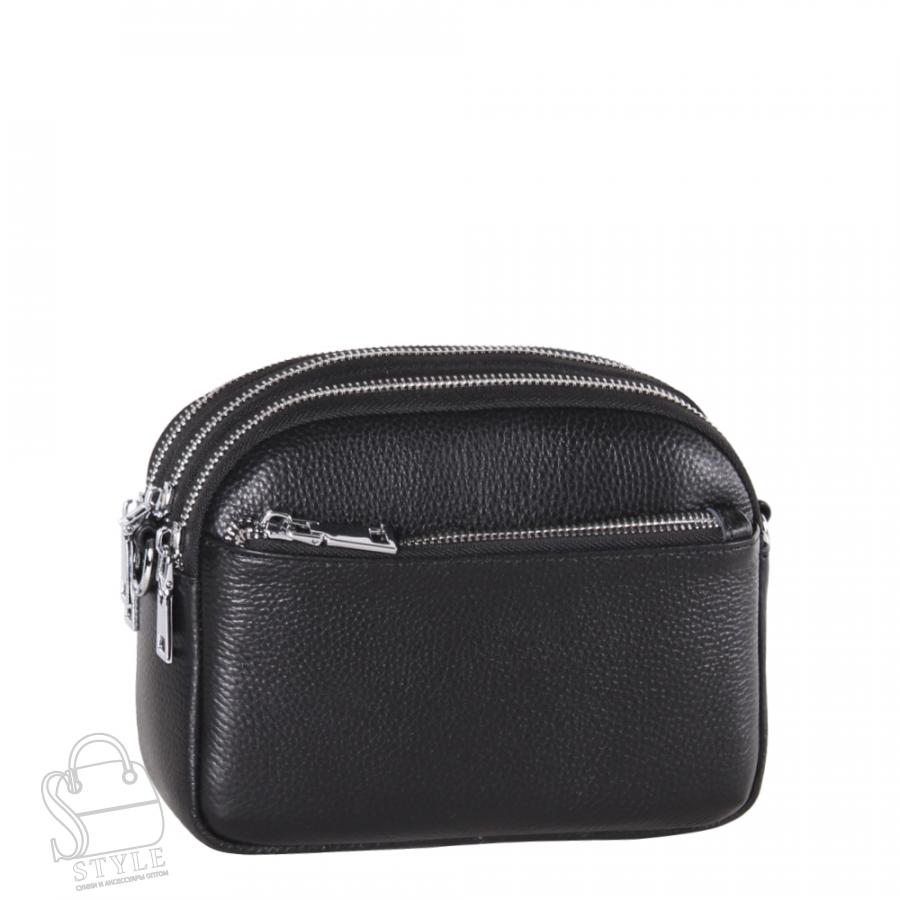 Сумка женская кожаная 8081NN black Natale Navetta