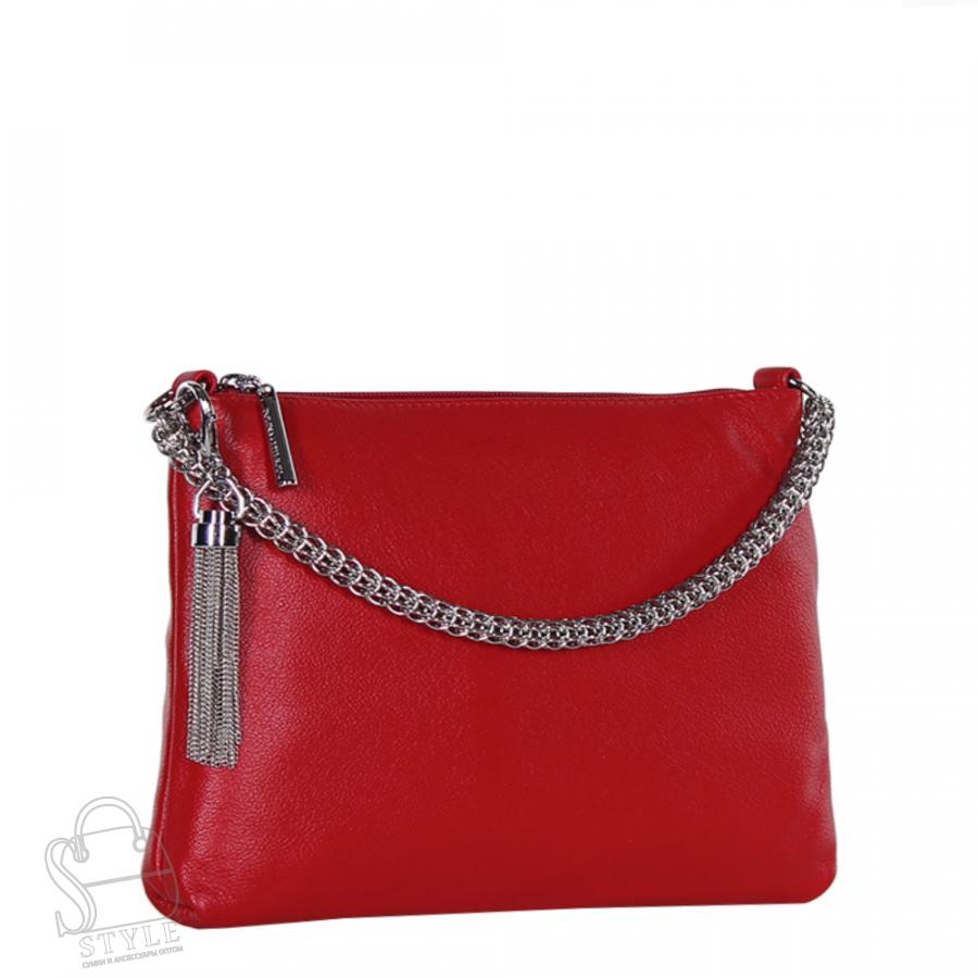 Сумка женская кожаная 8394YP red Polina&Eiterou в Новосибирске
