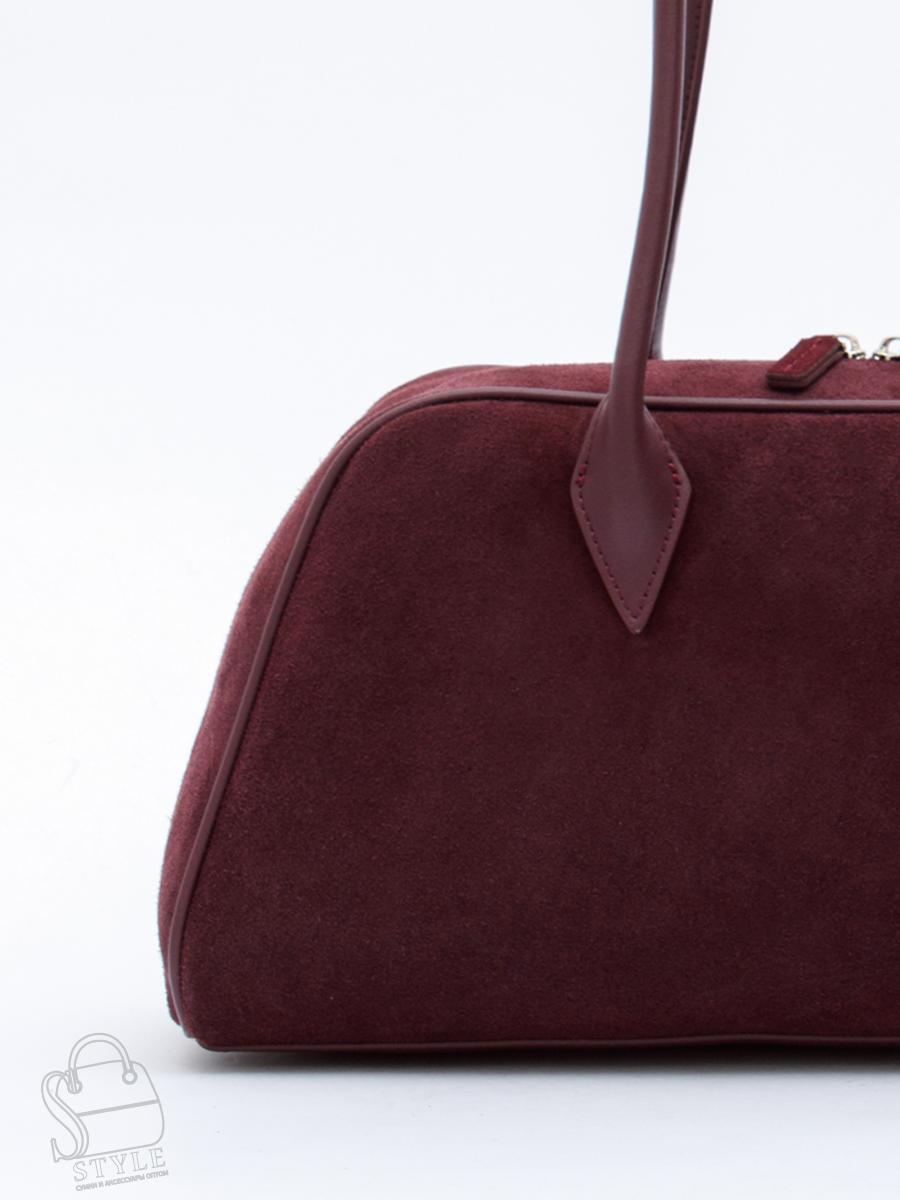 Сумка женская кожаная 990180NN wine red Natale Navetta