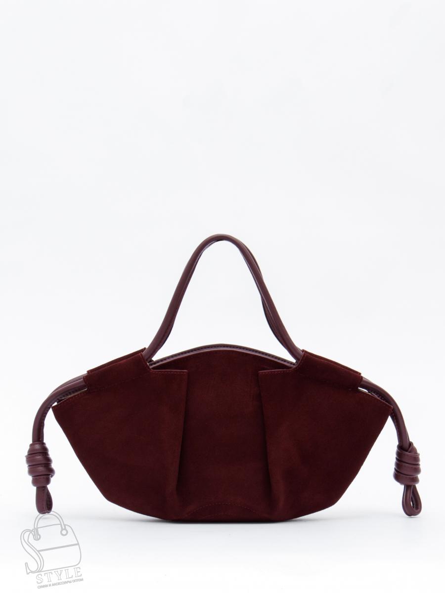 Сумка женская кожаная 99071-1NN wine red Natale Navetta