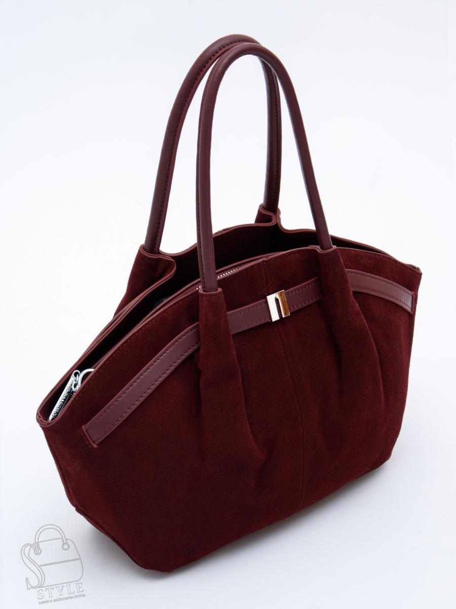 Сумка женская кожаная 2346YF angola red Polina&Eiterou в Новосибирске