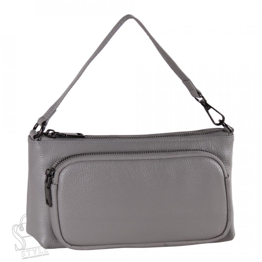 Сумка женская кожаная 9034NN l.gray Natale Navetta в Новосибирске