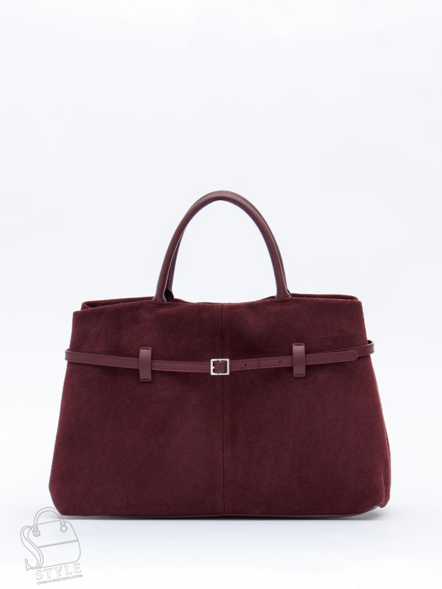 Сумка женская кожаная 990172NN wine red Natale Navetta