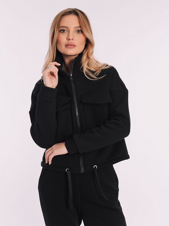 Толстовка на молнии (укор.) 322244Wbа