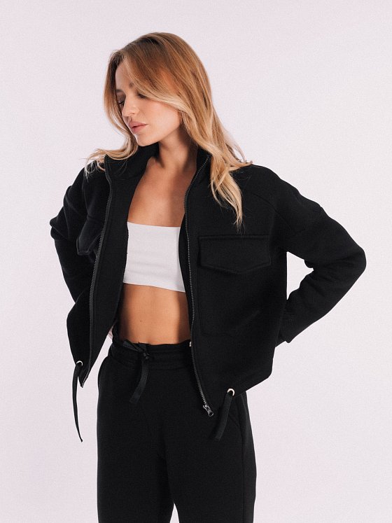 Толстовка на молнии (укор.) 322244Wbа