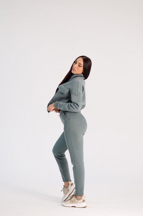 Толстовка на молнии (укор.) 322244Wbм