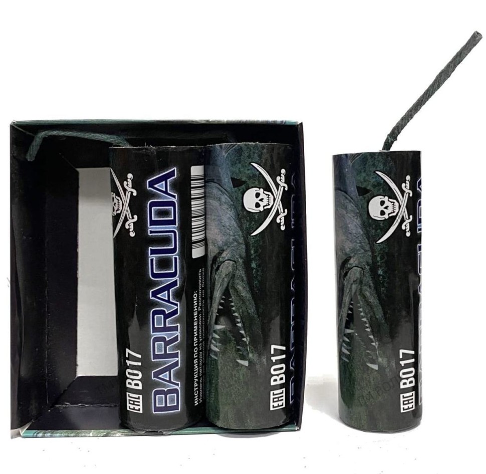 Петарды Барракуда 3 штуки В017 Волк