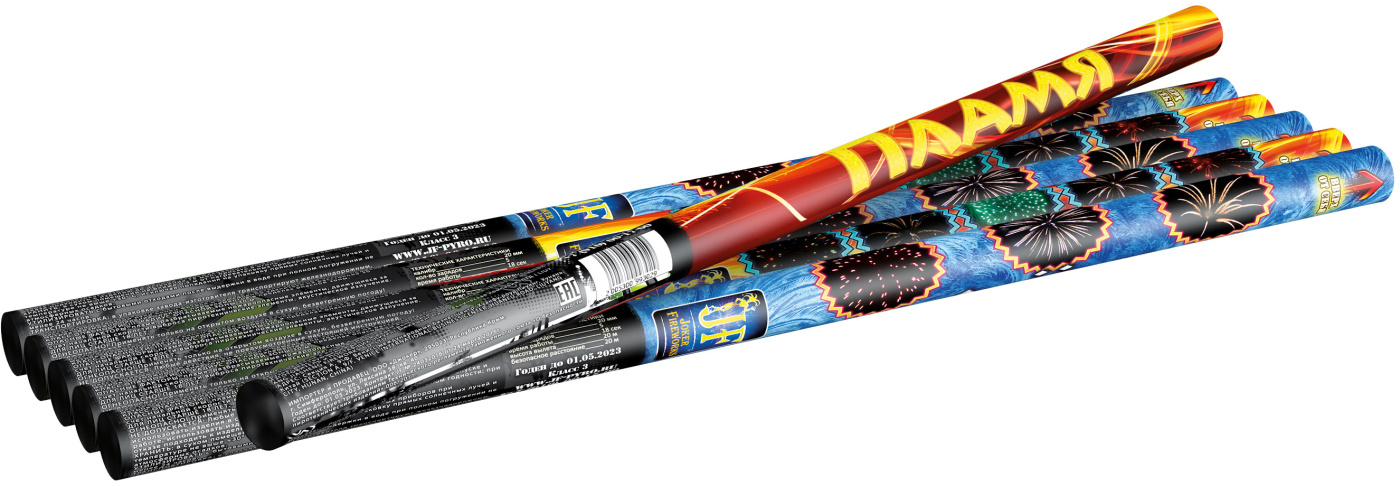 Римская свеча Лед и Пламя 5 залпов 0.8 калибр JF RS 20-5/01 Joker