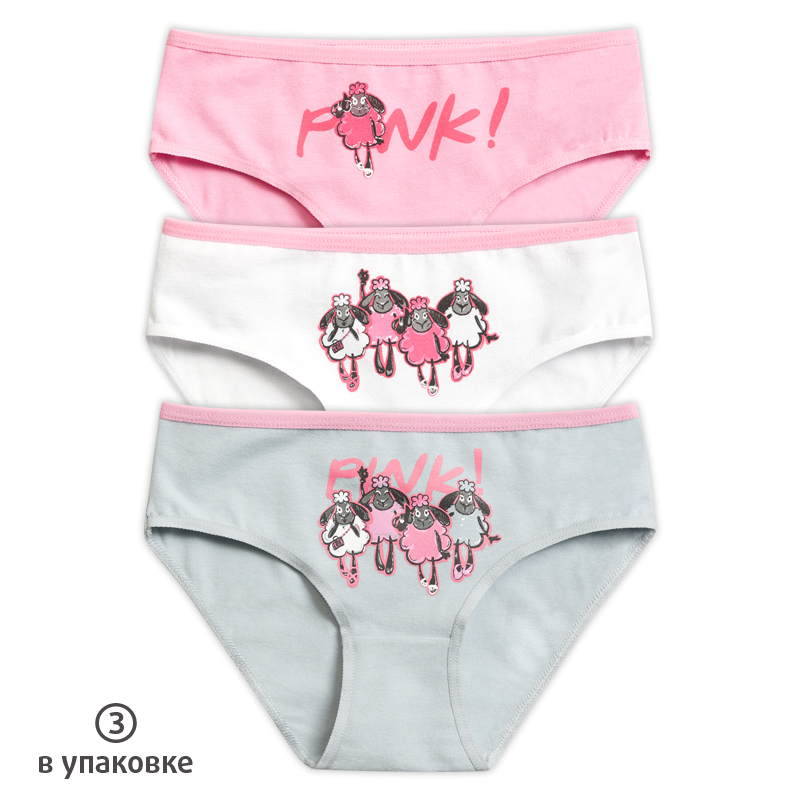GULB3226/1(3) трусы для девочек (3 шт в кор.)