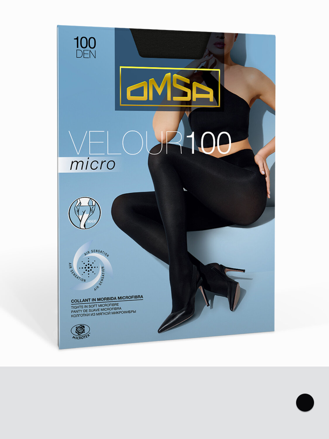 Omsa Колготки VELOUR MICRO 100 MAXI