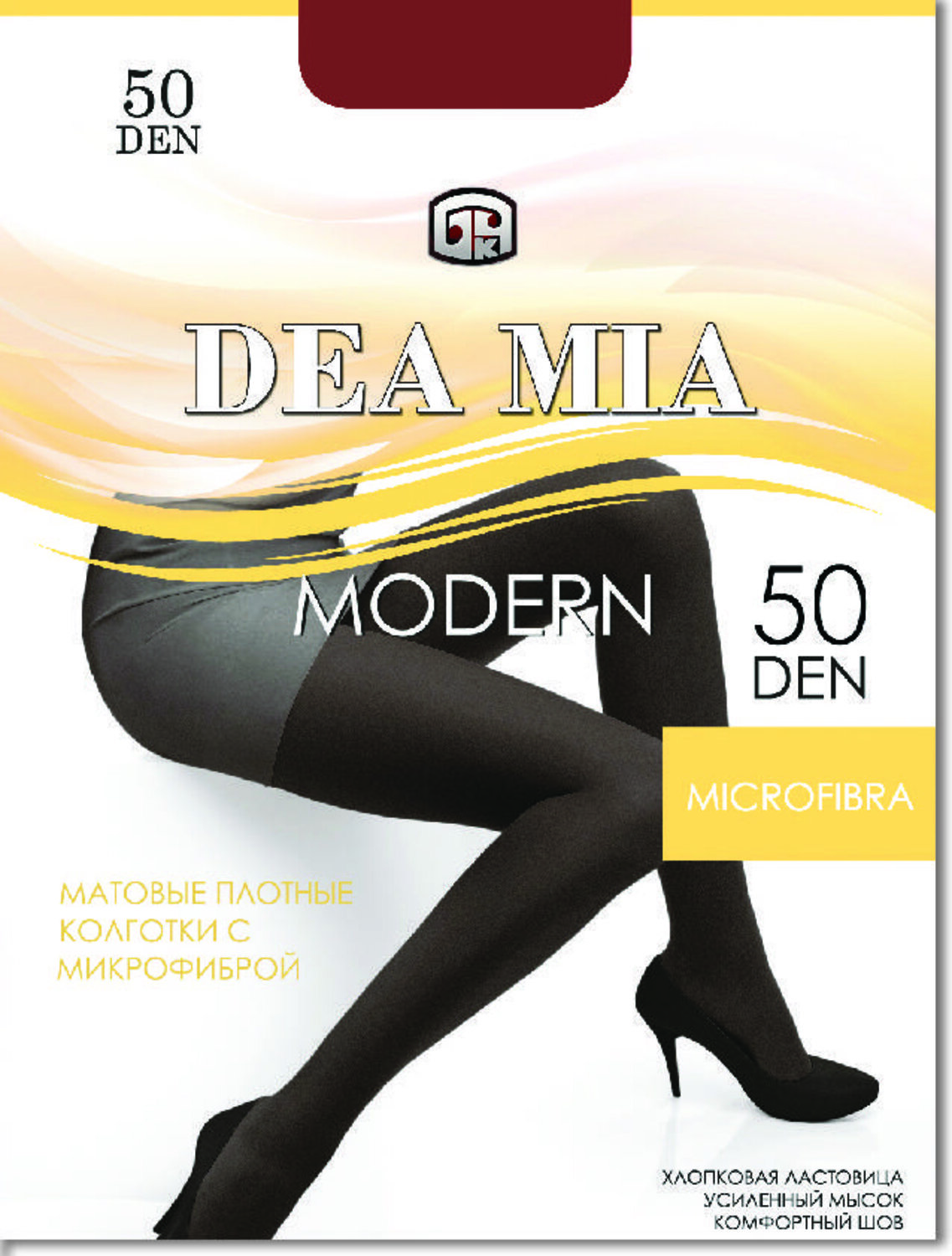 ст. цена281руб.! DEA MIA Колготки MODERN 50 (микрофибра)