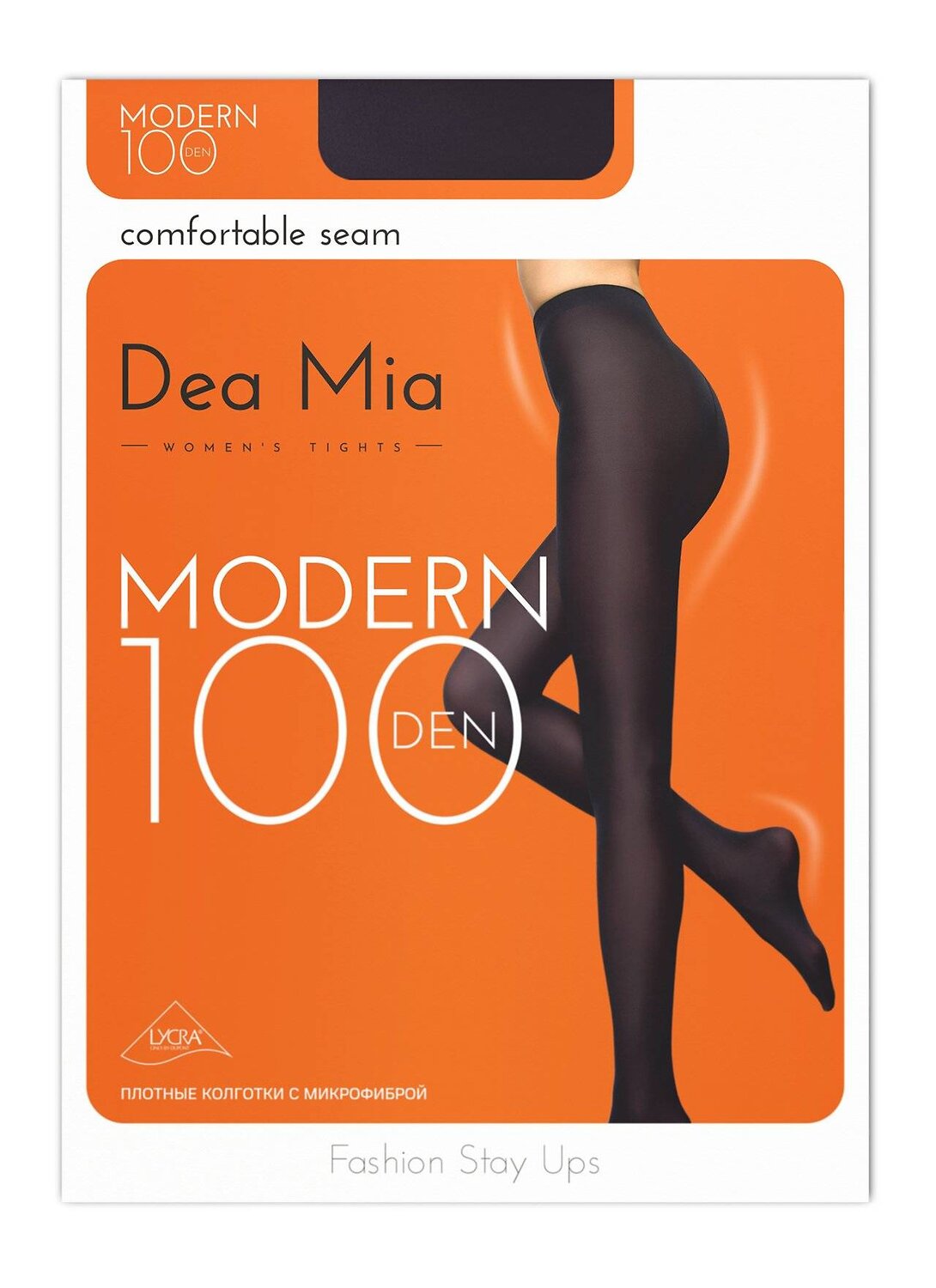 ст. цена332руб.! DEA MIA Колготки MODERN 100 (микрофибра)