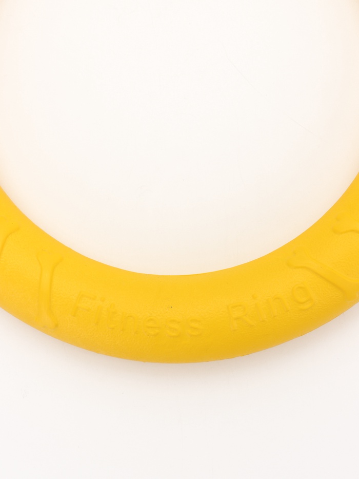 Кольцо-пуллер из EVA, плавающее, 28.5 см, жёлтое