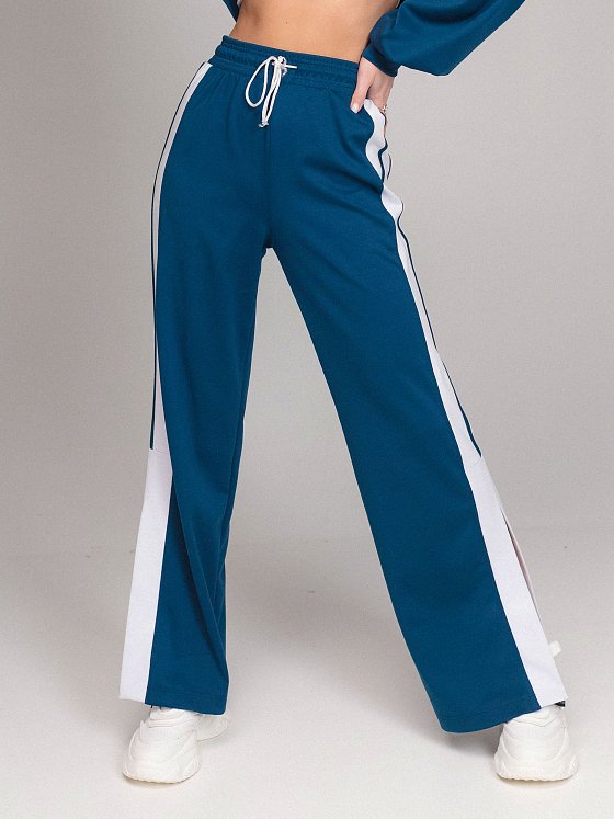 Брюки с лампасами М323086Wbв