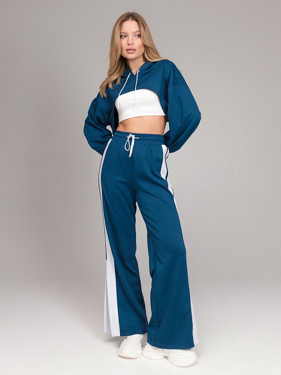 Брюки с лампасами М323086Wbв