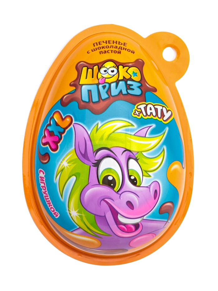 Печенье с шоколадной пастой и игрушкой «Шокоприз XXL: Няшка - Коняшка», 30 г
